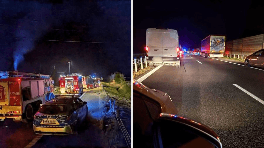 Szaleńczy rajd na S10 i śmiertelny wypadek. Nieoficjalnie: Jechał 270 km/h, nagrywał to pasażer