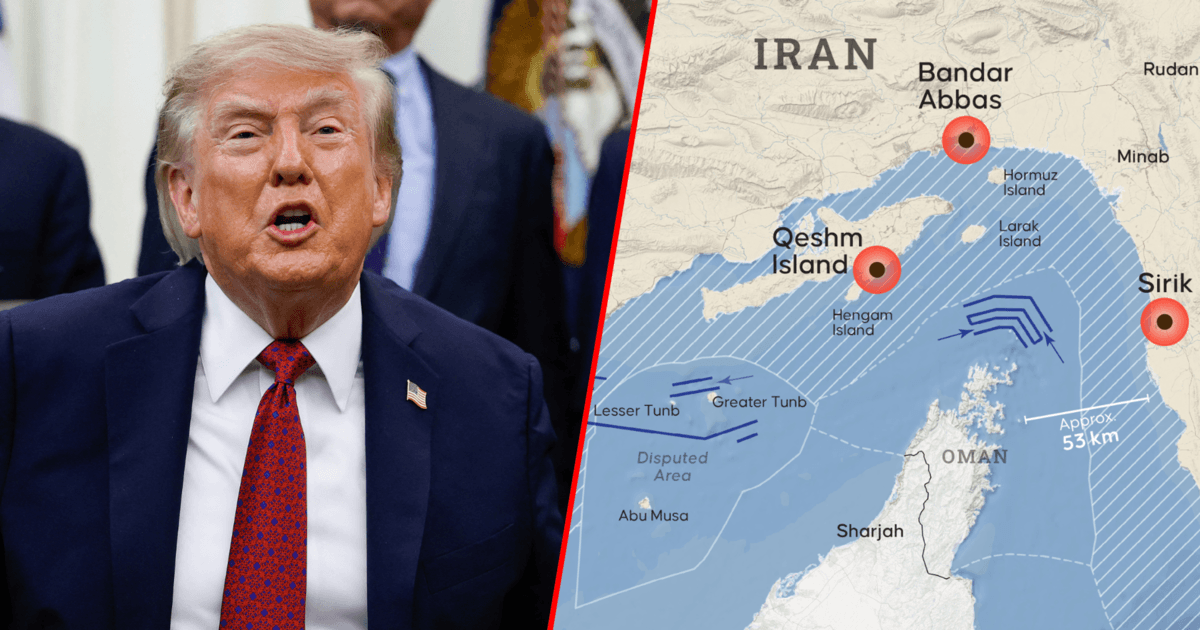 Nowa fala ataków USA na Iran. Eksplozje w rejonie cieśniny Ormuz