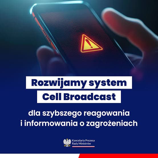 Cell Broadcast w Polsce – czym różni się od Alert RCB i kiedy ruszy?