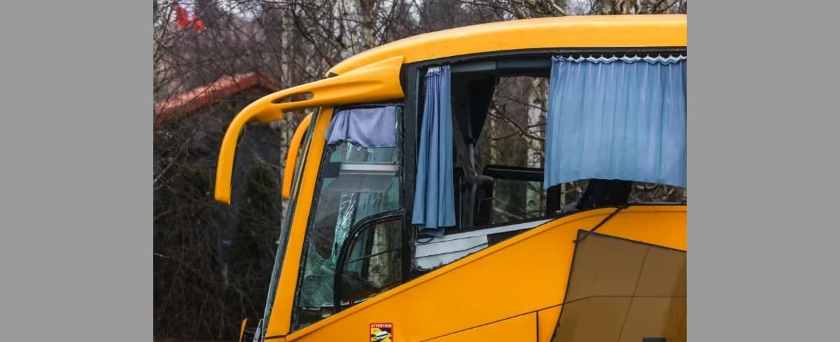 Wypadek polskiego autokaru na Węgrzech. Pasażerowie doznali lekkich obrażeń