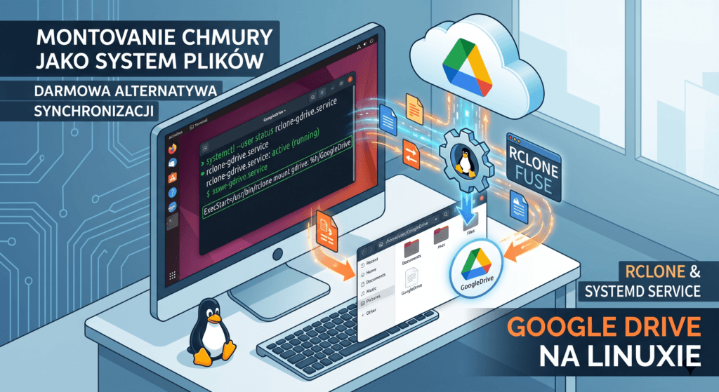Google Drive na Linux niczym katalog?