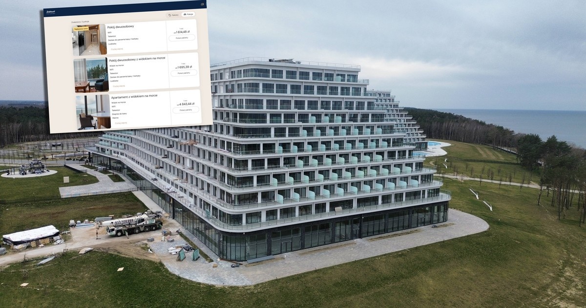 Hotel Gołębiewski w Pobierowie wreszcie rusza. Szokujące ceny noclegów