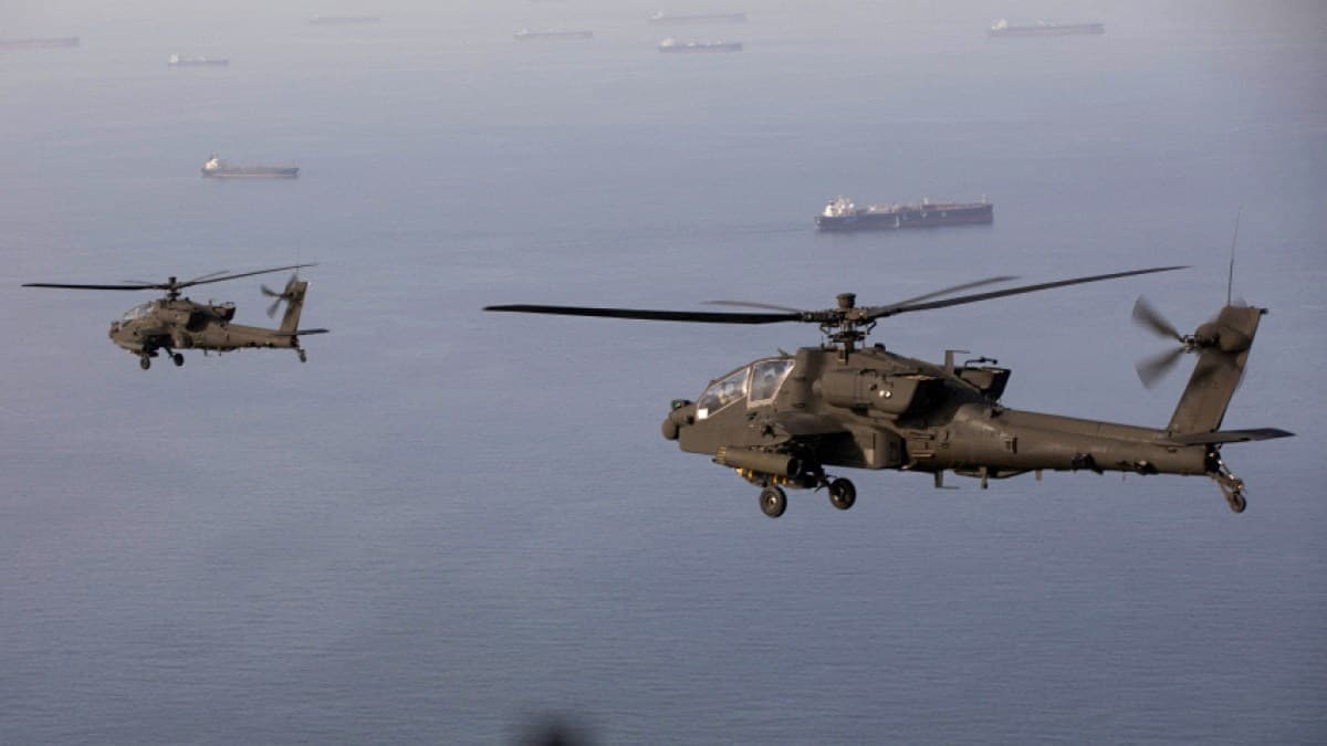 USA atakują Iran po tym, jak Trump zapowiedział odpowiedź na zestrzelenie śmigłowca Apache.