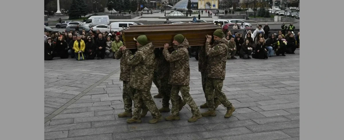 Szokujące dane o poległych na froncie. Wielka danina krwi