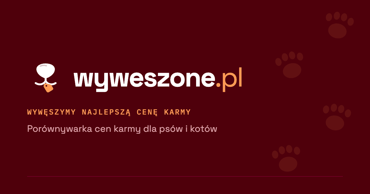 Znajdź najtańszą karmę dla psa - porównywarka cen z prawie 200 sklepów, za darmo
