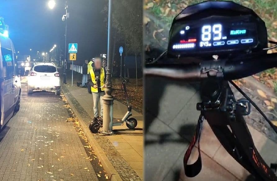 Radzyń Podlaski: 17-latek na hulajnodze miał spowodować wypadek i uciec z miejsca zdarzenia
