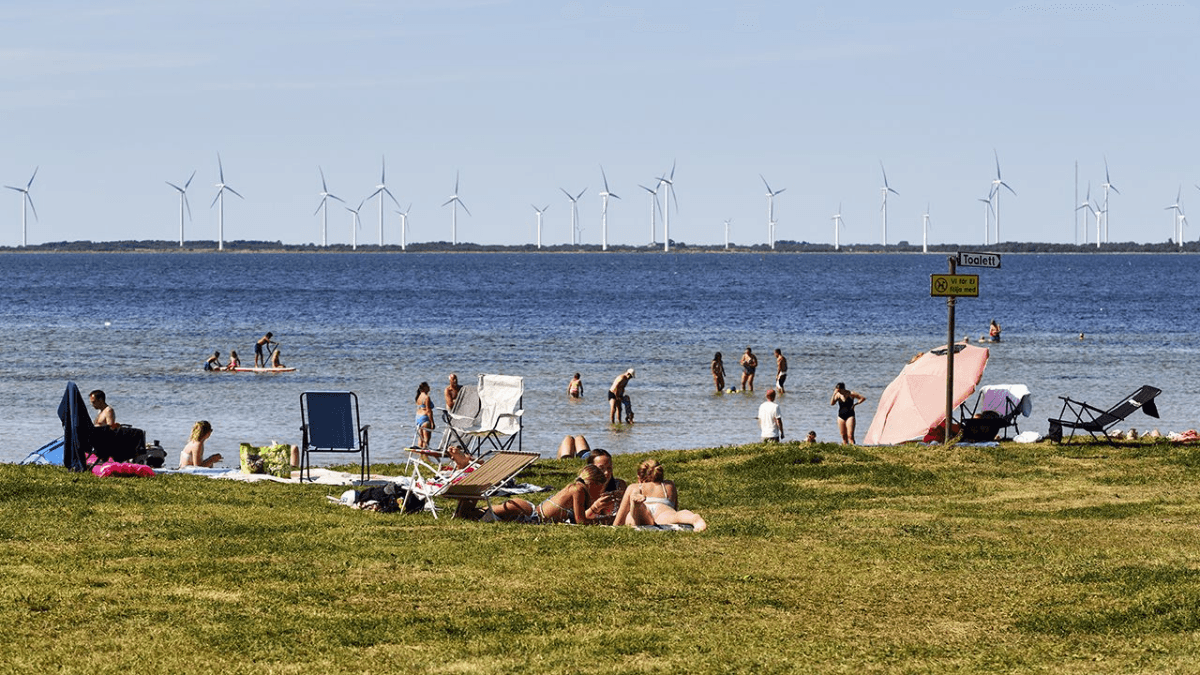 Gotlandia: Niedobory wody i apel do turystów o kąpiel w morzu