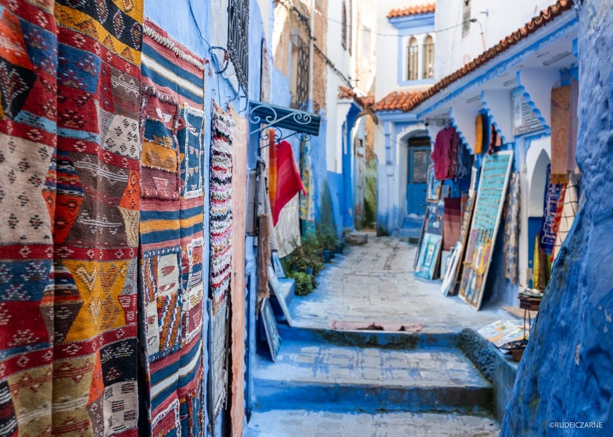 Chefchaouen czyli Szafszawan - Niebieska Perła Maroka