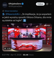 Czyli prezydent:   Nie wiedział z kim się spotyka?   Nie znał poglądów orbana?   Przypadkiem spotkał się z nim akurat przed wyborami, chociaż uważa, że prezydent powinien spotykać się z prezydentami, a premier z premierami?   Nie wie jak taka wizyta może być odebrana?   W dużym