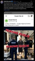 Meta i facebook chyba się przekonają na twardo że jednak nie można do paczkomatu. Pan Rafał trochę się zdenerwował widząc siebie na fejkowych zdjęciach na facebooku. Post na X #facebook #inpost #rafalbrzoska