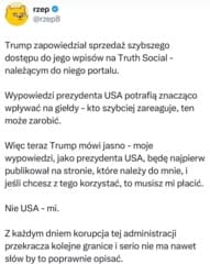 bezczelność tego typa nie ma już chyba żadnych granic #bekaztrumpa #polityka