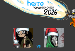 Faza grupowa zmagań Hejto #popularitycheck 2026 - GRUPA B, pojedynek 6/6\ \ W lewym narożniku @Fafalala znana i popularna m.in. z mega postawy, szczerego do bólu contentu i uświadamianie nam, że swoim demonom i trudom życia można spokojnie pokazać wielkiego :middle_finger: \ W prawym