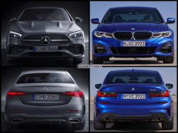 #samochody #motoryzacja Które auto Wam się bardziej podoba z zewnątrz? BMW czy Mercedes?