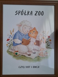 Czas na ostatni prezent ślubny (na ten moment), jaki mogę pokazać - grafika jako prezent od mojej ukochanej, znajdzie się w honorowym miejscu w przyszłym domu :)  Nie muszę chyba niczego tłumaczyć, ot po prostu my w naszym naturalnym środowisku 🥰 Z góry odpowiem na pytanie czy często
