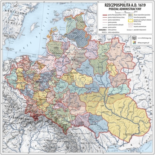 Kiedy Rzeczpospolita była największa? [MAPA]