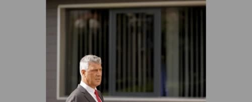 Były prezydent Kosowa Thaci skazany na 25 lat więzienia za zbrodnie wojenne