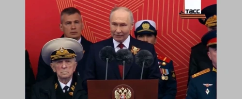 Putin uderzył w NATO podczas parady w Moskwie. Padły ostre słowa