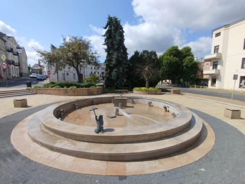 Pomylił miejską fontannę z jacuzzi i pralką. „Majami Bicz” w centrum miasta