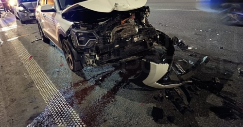 Agresja drogowa doprowadziła do karambolu na S2. Sześć rozbitych aut