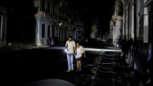 Kolejny potężny blackout na Kubie. Jedna trzecia wyspy została bez prądu