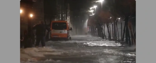 Potężny cyklon uderzył w Chorwację. Rekordowy poziom Adriatyku