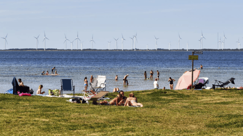 Gotlandia: Niedobory wody i apel do turystów o kąpiel w morzu