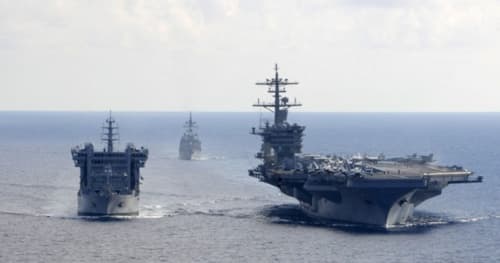 Amerykanie wysyłają trzeci lotniskowiec na Bliski Wschód - USS Theodore Roosevelt