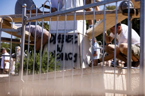 Profanacja pomnika Matki Boskiej w Medjugorje. Zatrzymano Polaka