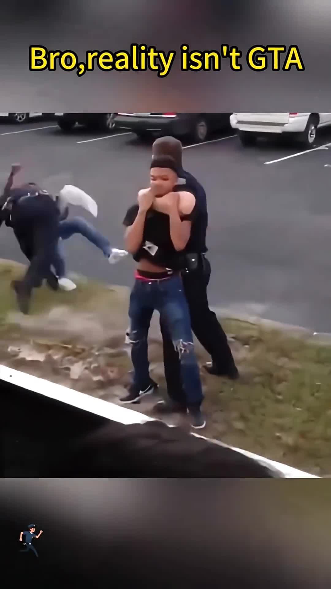 Bo życie to nie GTA xD #heheszki #policja #ciekawostki