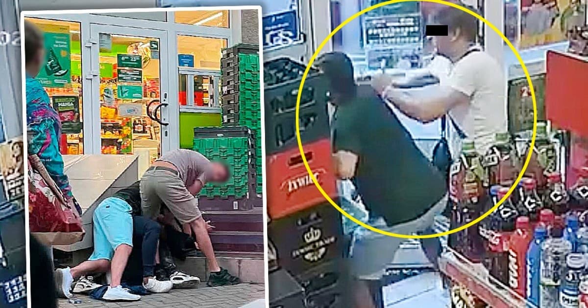 Dramat w Żabce w Olsztynie. Kasjer został zaatakowany gazem pieprzowym