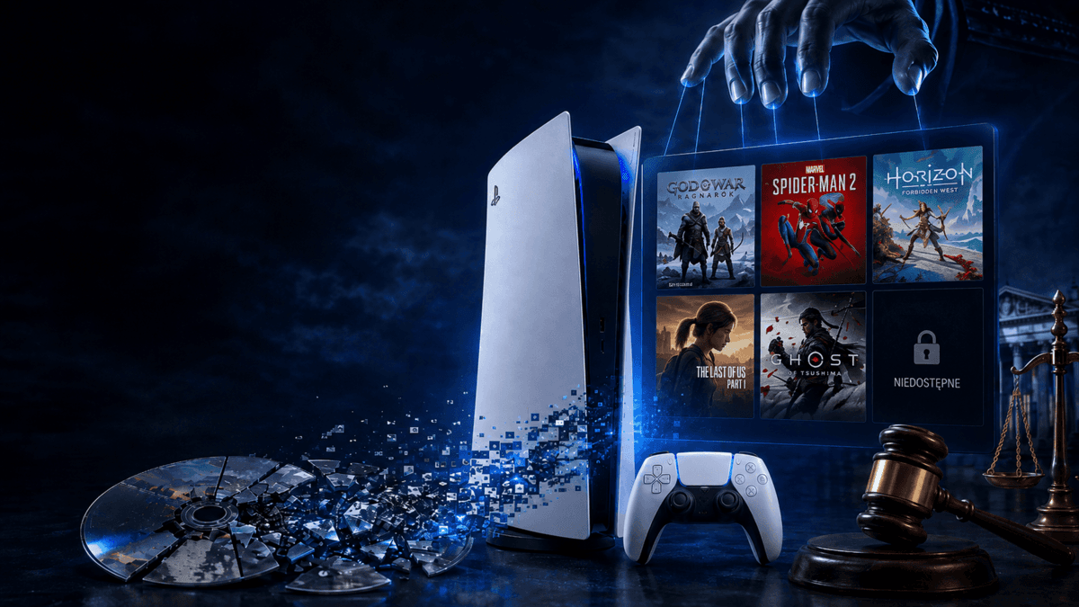 Sony chce świata bez płyt. Stop Killing Games wspiera pozew przeciw cyfrowej kontroli PlayStation