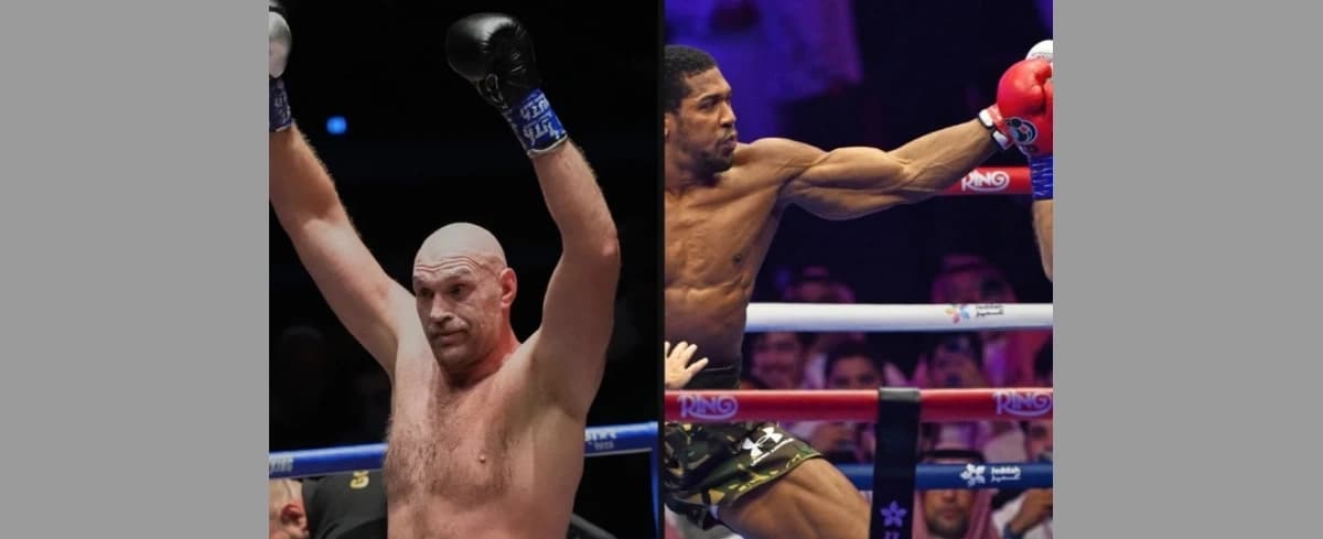 Tyson Fury i Anthony Joshua w ringu. Walka stulecia jeszcze w tym roku