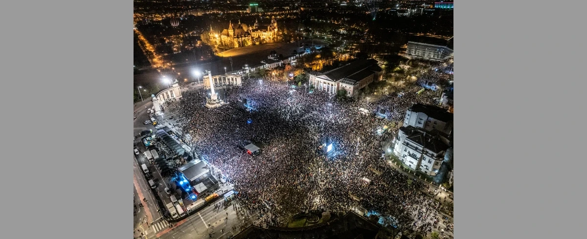 "Każdy reżim w końcu upada". 200 tys. Węgrów wzięło udział w antyrządowym koncercie