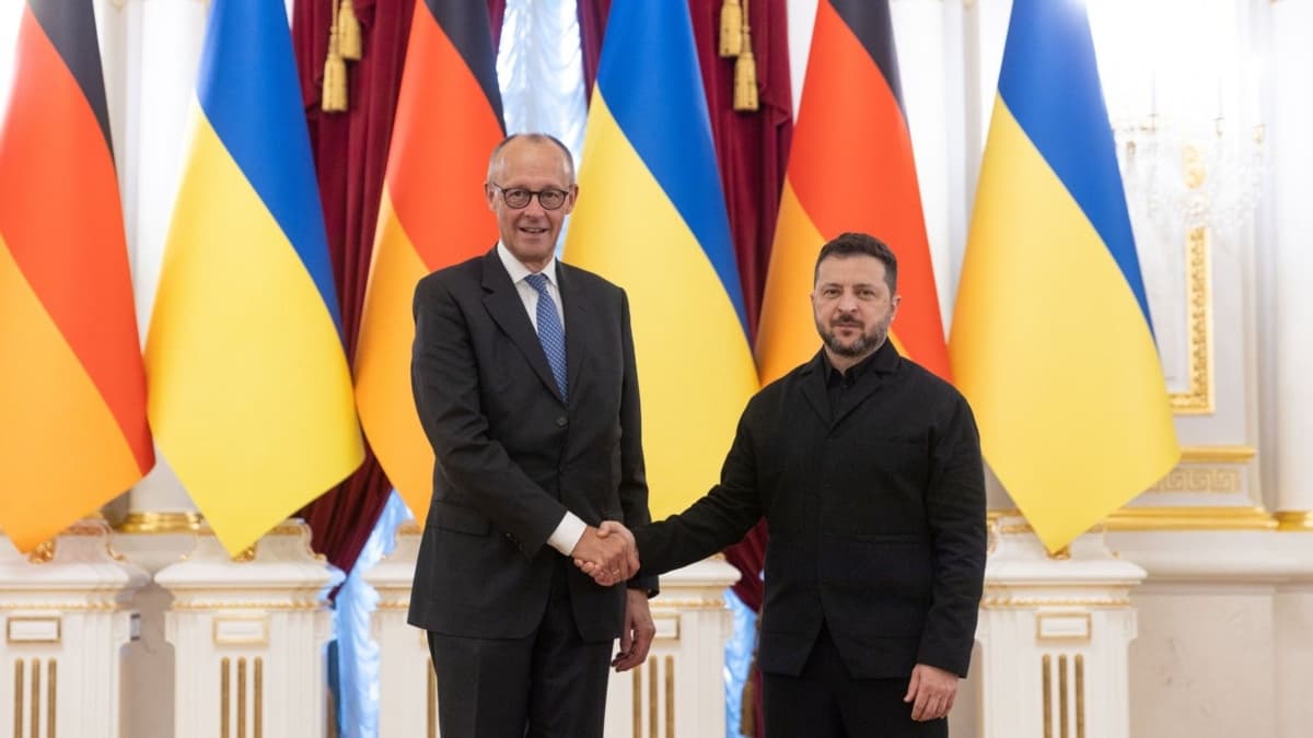 Merz w Kijowie: Ponad miliard euro na pomoc wojskową
