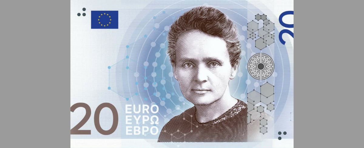Skłodowska-Curie na banknotach euro? EBC pokazał propozycje