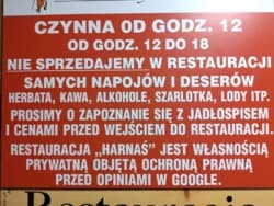 #polskatojeststanumyslu #gastronomia #restauracja Japierdolę, tego jeszcze nie grali. Pd ochroną!
