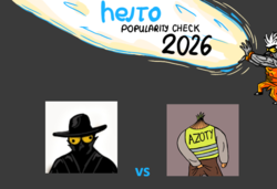 FINAŁ Hejto #popularitycheck 2026\ W lewym narożniku @Dziwen znany i popularny m.in. ze całości twórczości Sowiego Uniwersum\ W prawym narożniku @cebulaZrosolu znany i popularny m.in. z doniesień z Puław oraz z życia małego szczypiorka\ Walka w ankiecie trwa do 28.01.2026 do godziny