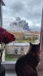 Dzień dobry wszystkim:sunny: Dzisiejszej nocy Ukraina przeprowadziła zmasowany atak na Sankt Petersburg:fire: 1. Zaatakowano port i terminal naftowy:tada: 2. Zaatakowano bazę paliwową:tada: 3. Zaatakowano infrastrukturę energetyczną:tada: 4. Zaatakowano most:tada: 5. Zaatakowano centrum danych VK