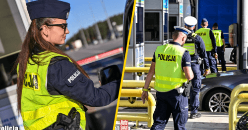 Trik policjantów zadziałał. Na A1 nie prześlizgnął się żaden kierowca. Wyniki